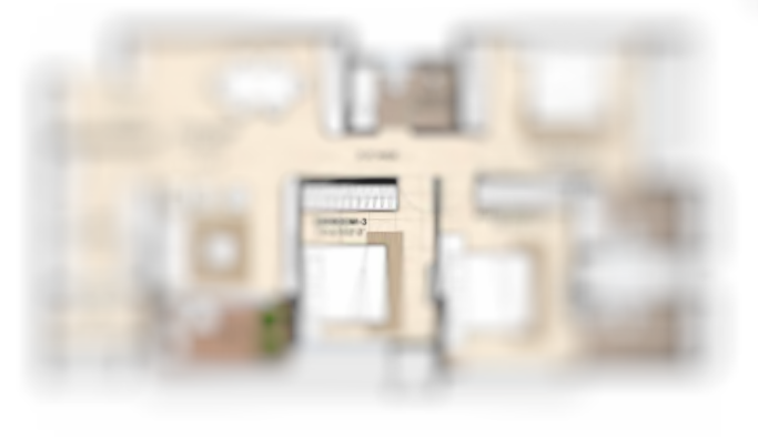 Adani Goregaon West 3BHK Plan